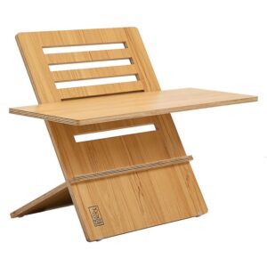 NOVIGAMI Höhenverstellbarer Schreibtischaufsatz Suki 560 x 750 x 370 mm Holz