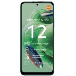 Xiaomi Redmi Note 12 5G 4/128GB Dual-SIM Smartphone forest green EU