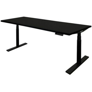 NOVIGAMI Schreibtisch elektrisch höhenverst. Josi 1800x800mm schwarz/schwarz