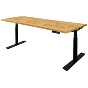 NOVIGAMI Schreibtisch elektrisch höhenverst. Josi 1800x800mm schwarz/eiche