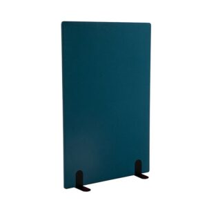 NOVIGAMI Freistehender Raumtrenner 1200W x 1800H blau - schwarze Füße