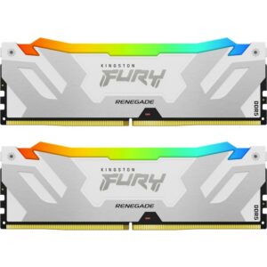 64GB (2x32GB) KINGSTON FURY Renegade RGB White DDR5-6000 CL32 RAM Speicher Kit