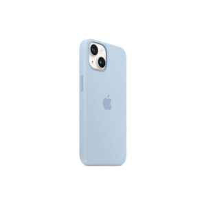 Apple Original iPhone 14 Silikon Case mit MagSafe Himmel