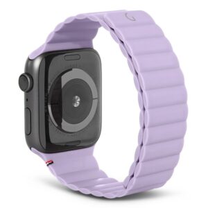 Decoded magnetisches Silikonarmband LITE 38/40/41mm Lavendel