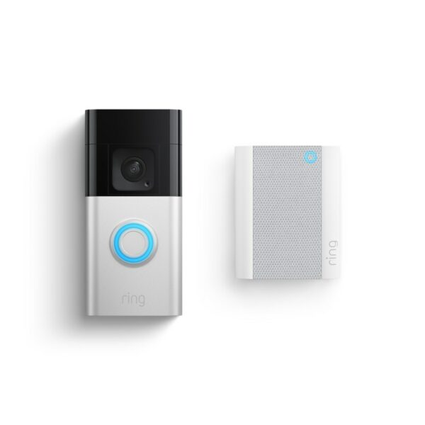 RING Battery Video Doorbell Plus + Glocke - WLAN 1536p HD Türklingel