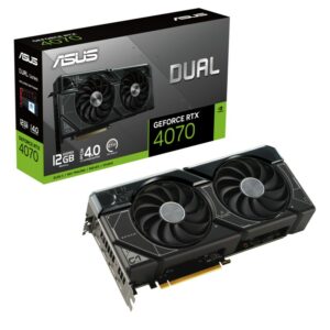 ASUS DUAL GeForce RTX 4070 Gaming Grafikkarte 12GB GDDR6X