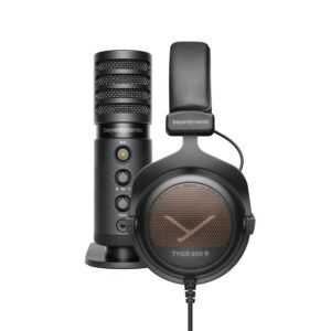 beyerdynamic TEAM TYGR Gaming-Kopfhörer TYGR 300 R und FOX USB-Mikrofon