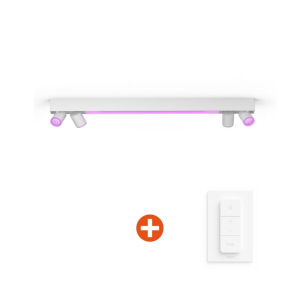 Philips Hue White & Color Amb. Centris Spot 4 flg. wh 4200lm