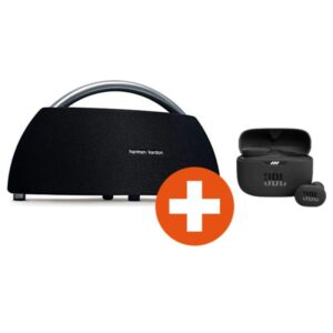 Harman Kardon Go+ Play Lautsprecher + JBL TUNE 130NC TWS In-Ear-Kopfhörer