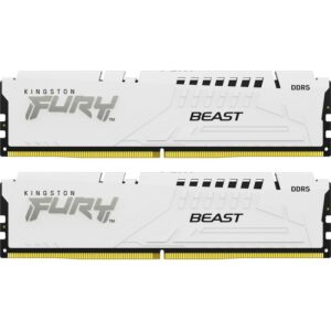 32GB (2x16GB) KINGSTON FURY Beast White EXPO DDR5-6000 CL36 RAM Speicher Kit