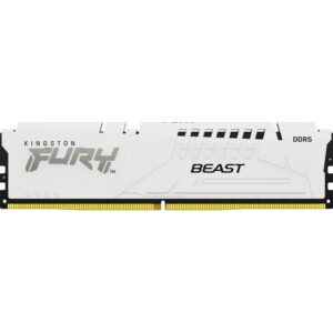 16GB (1x16GB) KINGSTON FURY Beast White XMP DDR5-5200 CL40 RAM Arbeitsspeicher
