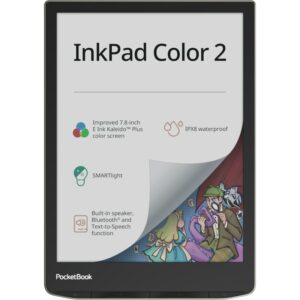 PocketBook InkPad Color 2 Moon Silver eReader mit 300 DPI 32GB