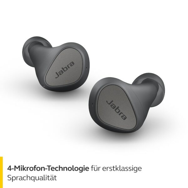 JABRA Elite 3 Bluetooth True-Wireless In-Ear Kopfhörer Dunkel Grau