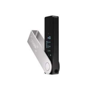 Ledger Nano X Krypto-Hardware-Geldbörse Onyxschwarz