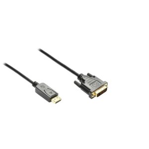 Good Connections DisplayPort zu DVI-D 24+1 Anschlusskabel schwarz 1