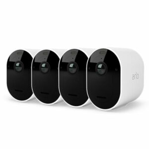 Arlo Pro 5 Überwachungskamera außen - 4er Set weiß