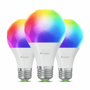 Nanoleaf Essentials Matter Smart Bulb E27 LED-Leuchtmittel 3er-Pack