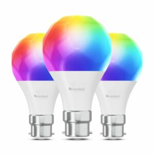 Nanoleaf Essentials Matter Smart Bulb B22 LED-Leuchtmittel 3er-Pack